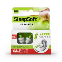 ALPINE SleepSoft® Ohrstöpsel 1 Paar Kunststoff