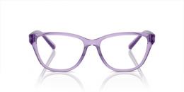 Armani Exchange 0AX3111U 8236 Kunststoff Schmetterling / Cat-Eye Transparent/Lila Brille online; Brillengestell; Brillenfassung; Glasses; auch als Gleitsichtbrille