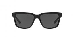 Armani Exchange 0AX4026S 812287 Kunststoff Panto Schwarz/Schwarz Sonnenbrille mit Sehstärke, verglasbar; Sunglasses; auch als Gleitsichtbrille