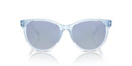 Armani Exchange 0AX4144SU 8345D6 Kunststoff Schmetterling / Cat-Eye Transparent/Blau Sonnenbrille, Sunglasses