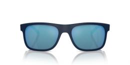 Arnette KHIM 0AN4341 275422 polarisiert Kunststoff Panto Blau/Blau Sonnenbrille, Sunglasses
