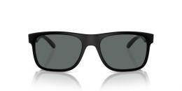 Arnette KHIM 0AN4341 290081 polarisiert Kunststoff Panto Schwarz/Schwarz Sonnenbrille, Sunglasses