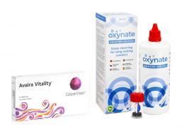 Avaira Vitality (6 Linsen) + Oxynate Peroxide 380 ml mit Behälter Marke Avaira, Kat: Monatslinsen, Lieferzeit 3 Tage - jetzt kaufen.