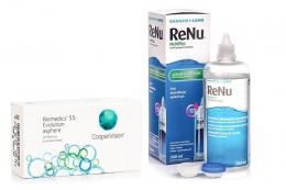 Biomedics 55 Evolution (6 Linsen) + ReNu MultiPlus 360 ml mit Behälter Marke Biomedics, Kat: Monatslinsen, Lieferzeit 3 Tage - jetzt kaufen.