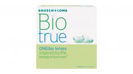 Biotrue® ONEday Tageslinsen Sphärisch 90 Stück Kontaktlinsen; contact lenses; Kontaktlinsen