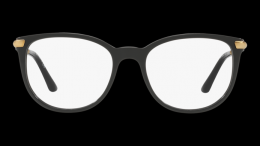 Burberry 0BE2255Q 3001 Kunststoff Panto Schwarz/Schwarz Brille online; Brillengestell; Brillenfassung; Glasses; auch als Gleitsichtbrille