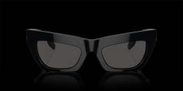 Burberry 0BE4405 300187 Kunststoff Schmetterling / Cat-Eye Schwarz/Schwarz Sonnenbrille mit Sehstärke, verglasbar; Sunglasses; auch als Gleitsichtbrille