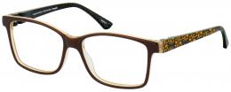 ChangeMe! 6318 001 Kunststoff Schmal Braun/Transparent Brille online; Brillengestell; Brillenfassung; Glasses; auch als Gleitsichtbrille
