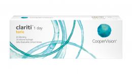 clariti® 1 day toric Tageslinsen Torisch 30 Stück Kontaktlinsen; contact lenses; Kontaktlinsen