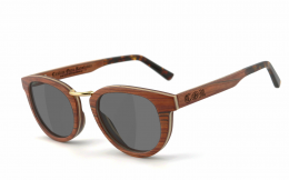 CORÂ® | COR003 Holz Sonnenbrille - selbsttÃ¶nend selbsttÃ¶nende  Sonnenbrille, UV400 Schutzfilter