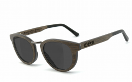 CORÂ® | COR004 Holz Sonnenbrille - smoke  Sonnenbrille, UV400 Schutzfilter