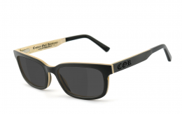 CORÂ® | COR006 Holz Sonnenbrille - smoke  Sonnenbrille, UV400 Schutzfilter