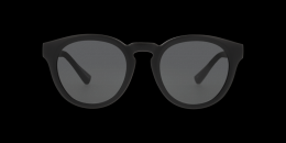 DbyD Kunststoff Panto Schwarz/Schwarz Sonnenbrille, Sunglasses