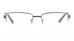 DbyD Metall Rechteckig Grau/Grau Brille online; Brillengestell; Brillenfassung; Glasses; auch als Gleitsichtbrille