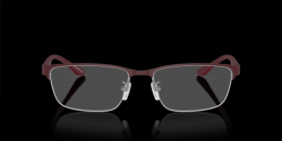Emporio Armani 0EA1147 3366 Metall Panto Grau/Dunkelrot Brille online; Brillengestell; Brillenfassung; Glasses; auch als Gleitsichtbrille