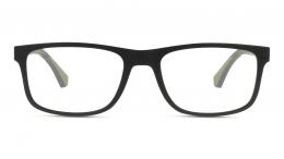 Emporio Armani 0EA3147 5042 Kunststoff Rechteckig Schwarz/Schwarz Brille online; Brillengestell; Brillenfassung; Glasses; auch als Gleitsichtbrille