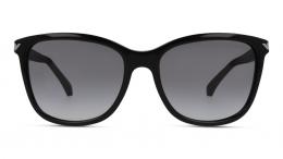 Emporio Armani 0EA4060 50178G Kunststoff Panto Schwarz/Schwarz Sonnenbrille mit Sehstärke, verglasbar; Sunglasses; auch als Gleitsichtbrille