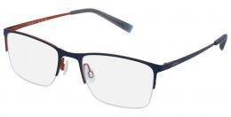 Esprit 33489 507 Metall Rechteckig Blau/Blau Brille online; Brillengestell; Brillenfassung; Glasses; auch als Gleitsichtbrille