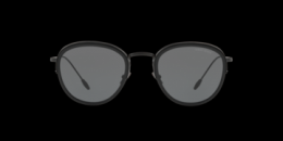 Giorgio Armani 0AR6068 300187 Metall Rund Schwarz/Schwarz Sonnenbrille mit Sehstärke, verglasbar; Sunglasses; auch als Gleitsichtbrille