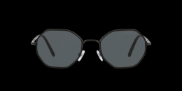 Giorgio Armani 0AR6112J 300187 Metall Rechteckig Schwarz/Schwarz Sonnenbrille mit Sehstärke, verglasbar; Sunglasses; auch als Gleitsichtbrille