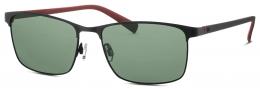 HUMPHREY´S eyewear 586121 101140 polarisiert Metall Panto Schwarz/Schwarz Sonnenbrille mit Sehstärke, verglasbar; Sunglasses; auch als Gleitsichtbrille