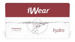 iWear® hydro astigmatism Monatslinsen Torisch 6 Stück Kontaktlinsen; contact lenses; Kontaktlinsen