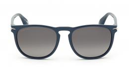 Longines LG0006-H 90D polarisiert Kunststoff Rund Blau/Blau Sonnenbrille mit Sehstärke, verglasbar; Sunglasses; auch als Gleitsichtbrille