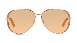 Michael Kors CHELSEA 0MK5004 1017R1 Metall Pilot Pink Gold/Beige Sonnenbrille mit Sehstärke, verglasbar; Sunglasses; auch als Gleitsichtbrille