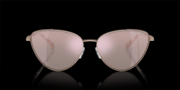Michael Kors CORTEZ 0MK1140 11084Z Metall Schmetterling / Cat-Eye Pink Gold/Pink Gold Sonnenbrille mit Sehstärke, verglasbar; Sunglasses; auch als Gleitsichtbrille