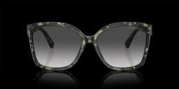 Michael Kors MALIA 0MK2201 39538G Kunststoff Panto Grün/Havana Sonnenbrille mit Sehstärke, verglasbar; Sunglasses