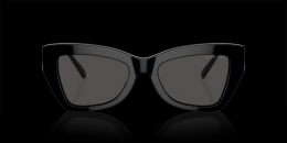 Michael Kors MONTECITO 0MK2205 300587 Kunststoff Schmetterling / Cat-Eye Schwarz/Schwarz Sonnenbrille mit Sehstärke, verglasbar; Sunglasses