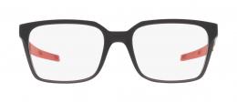 Oakley DEHAVEN 0OX8054 805402 Kunststoff Rechteckig Grau/Rot Brille online; Brillengestell; Brillenfassung; Glasses; auch als Gleitsichtbrille
