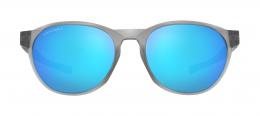 Oakley REEDMACE 0OO9126 912603 Kunststoff Rund Grau/Grau Sonnenbrille mit Sehstärke, verglasbar; Sunglasses; auch als Gleitsichtbrille