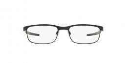 Oakley STEEL PLATE 0OX3222 322201 Metall Rechteckig Schwarz/Schwarz Brille online; Brillengestell; Brillenfassung; Glasses; auch als Gleitsichtbrille