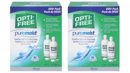 OPTI-FREE® PureMoist® All-in-One Pflege Vorteilspack 1200 ml Kontaktlinsen-Pflegemittel; -Flüssigkeit; -Lösung; -Reinigungsmittel; Kontaktlinsen