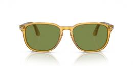 Persol 0PO3019S 204/4E Kunststoff Panto Gelb/Gelb Sonnenbrille mit Sehstärke, verglasbar; Sunglasses; auch als Gleitsichtbrille