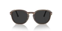 Persol 0PO3343S 120848 polarisiert Kunststoff Panto Braun/Braun Sonnenbrille, Sunglasses
