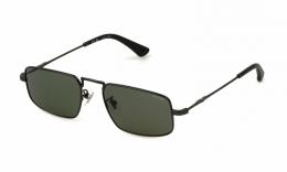 Police ORIGINS LITE 19 SPLN31 0627 Metall Panto Grau/Grau Sonnenbrille mit Sehstärke, verglasbar; Sunglasses; auch als Gleitsichtbrille