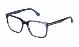 Police VPLG73 09N4 Kunststoff Panto Blau/Blau Brille online; Brillengestell; Brillenfassung; Glasses; auch als Gleitsichtbrille