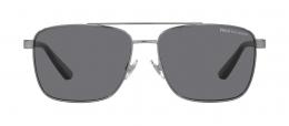 Polo Ralph Lauren 0PH3137 900281 polarisiert Metall Panto Grau/Grau Sonnenbrille mit Sehstärke, verglasbar; Sunglasses; auch als Gleitsichtbrille