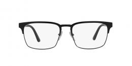 Prada 0PR 58ZV 1BO1O1 Metall Rechteckig Schwarz/Schwarz Brille online; Brillengestell; Brillenfassung; Glasses; auch als Gleitsichtbrille