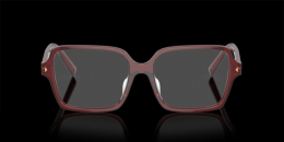 Prada 0PR A02V 16P1O1 Kunststoff Panto Transparent/Rot Brille online; Brillengestell; Brillenfassung; Glasses; auch als Gleitsichtbrille