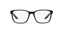 Prada Linea Rossa 0PS 06PV 1AB1O1 Kunststoff Panto Schwarz/Schwarz Brille online; Brillengestell; Brillenfassung; Glasses; auch als Gleitsichtbrille