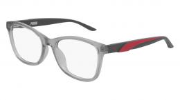 PUMA PJ0054O 004 Kunststoff Eckig Silberfarben/Silberfarben Brille online; Brillengestell; Brillenfassung; Glasses