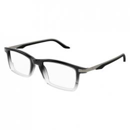 PUMA PU0410O 004 Kunststoff Eckig Schwarz/Transparent Brille online; Brillengestell; Brillenfassung; Glasses