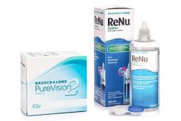 PureVision 2 (6 Linsen) + ReNu MultiPlus 360 ml mit Behälter Marke PureVision, Kat: Monatslinsen, Lieferzeit 3 Tage - jetzt kaufen.