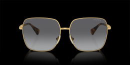 Ralph Lauren 0RA4142 9004T5 polarisiert Metall Panto Goldfarben/Goldfarben Sonnenbrille, Sunglasses