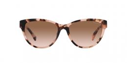 Ralph Lauren 0RA5299U 605813 Kunststoff Rund Oval Rosa/Havana Sonnenbrille mit Sehstärke, verglasbar; Sunglasses; auch als Gleitsichtbrille