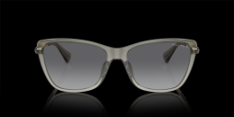 Ralph Lauren 0RA5308U 6127T3 polarisiert Kunststoff Schmetterling / Cat-Eye Transparent/Grau Sonnenbrille, Sunglasses