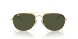 Ray-Ban 0RB3735 001/31 Metall Panto Goldfarben/Goldfarben Sonnenbrille, Sunglasses